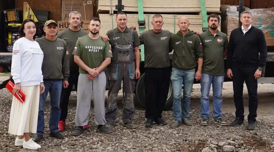 Из Брянщины доставлен очередной гуманитарный груз в ЛНР