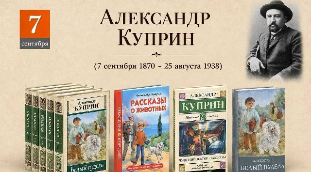 Фонд Трубчевской детской библиотеки пополнился книгами А. И. Куприна