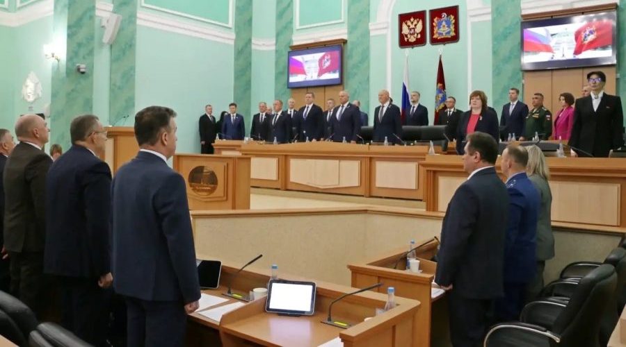 Состоялось первое после парламентских каникул заседание Брянской областной Думы
