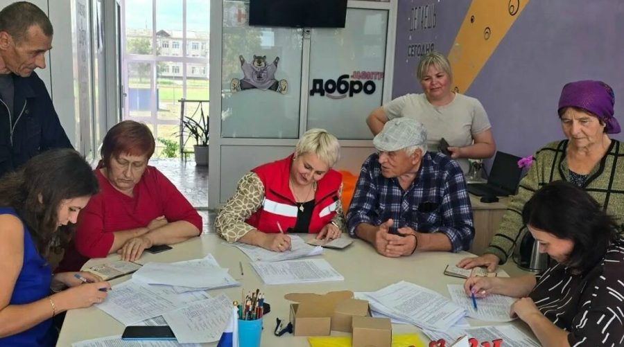 Жителям брянского приграничья оказывает помощь Российский Красный Крест
