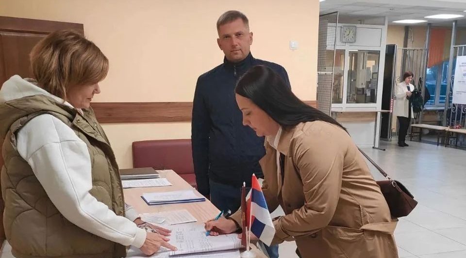 Трубчевские тренер​ы проголосовали на выборах