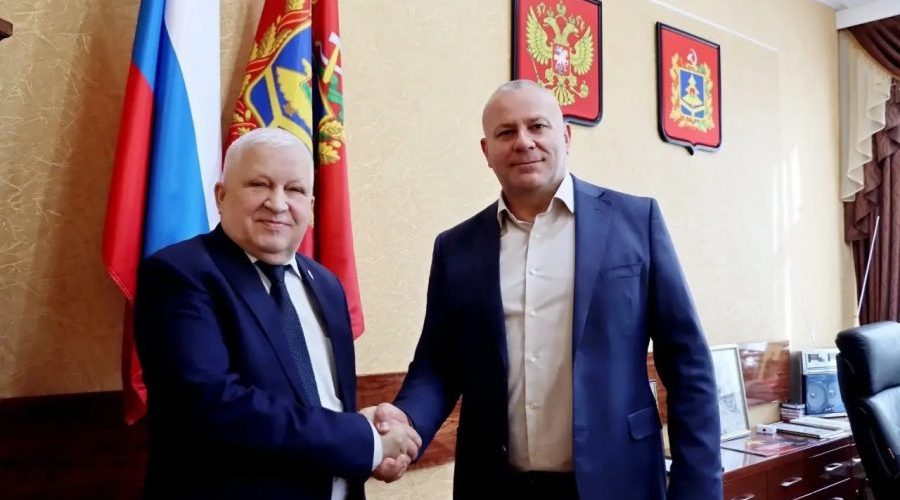 Председатель Брянской облдумы встретился с председателем Общественной палаты региона