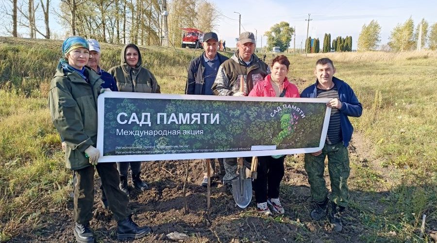 В Севске Брянской области в честь 880-летия города высадили 80 лип